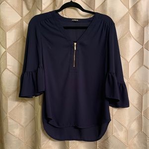 Navy Express Work Blouse